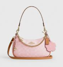 C*ACH - Teri Shoulder Bag  -Powder Pink- (AD-JUN26-JFRCO)