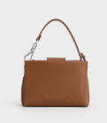 Charles & Ke*th - Bosie Metallic Micro Bag - Brown-(AD-MAY26-JF)