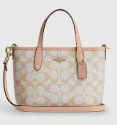 C*ACH - Mini City Tote -Sand/Chalk- (AD-JUN26-JFRCO)