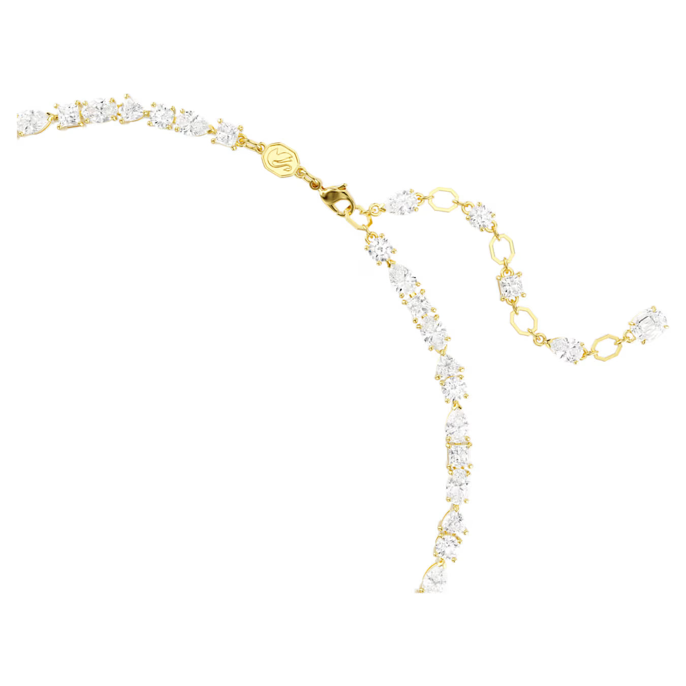 Swar*vski - Mesmera necklace Mixed cuts, White, Gold-tone plated - 5728001  (AD-Oct) (2025 PACKAGING)