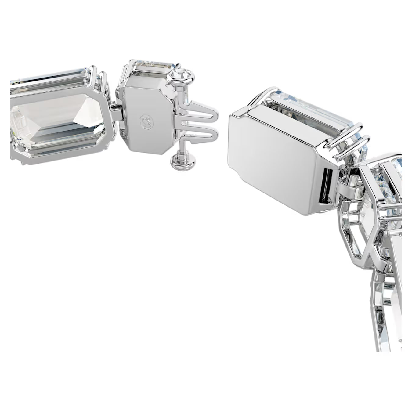 Swar*vski - Millenia bracelet Octagon cut, White, Rhodium plated - 5705770 (AD-Oct) (2025 PACKAGING)