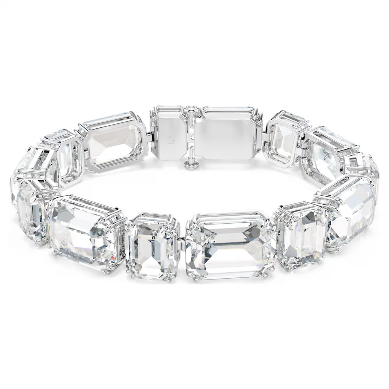 Swar*vski - Millenia bracelet Octagon cut, White, Rhodium plated - 5705770 (AD-Oct) (2025 PACKAGING)