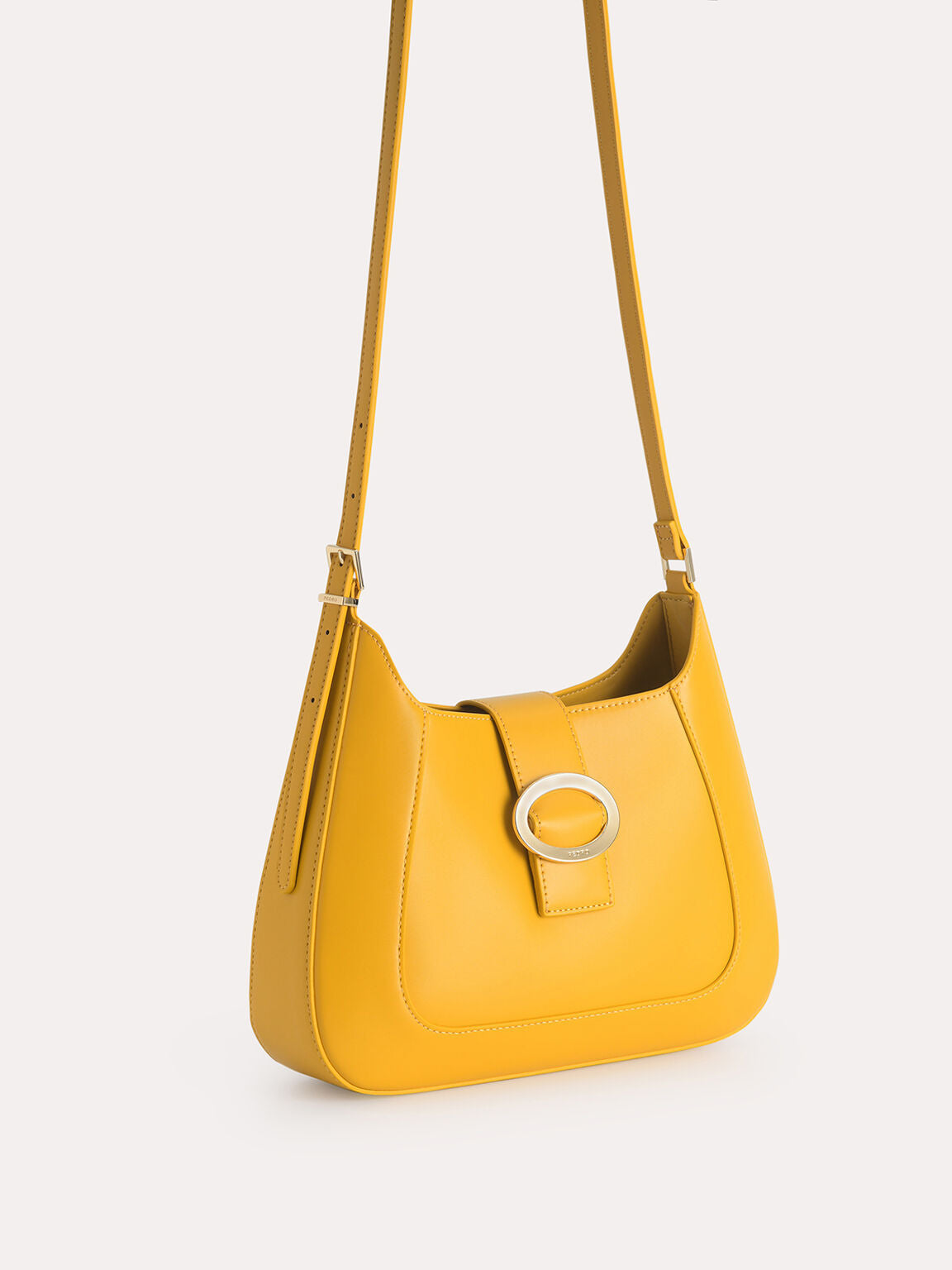 PE*RO - Front Round Buckle Bag - Yellow