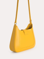 PE*RO - Front Round Buckle Bag - Yellow