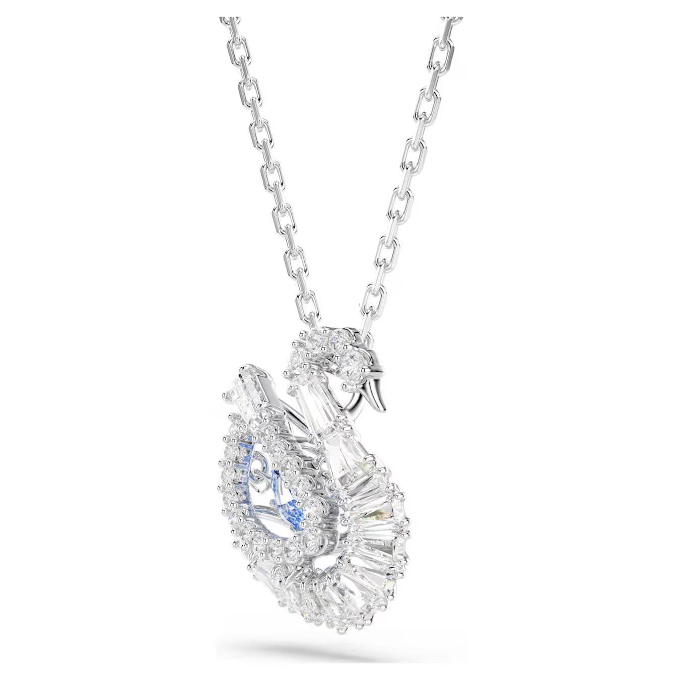 Swar*vski -Swan pendant Mixed cuts, Swan, Blue-5723389 (AD-Oct) (2025 PACKAGING)