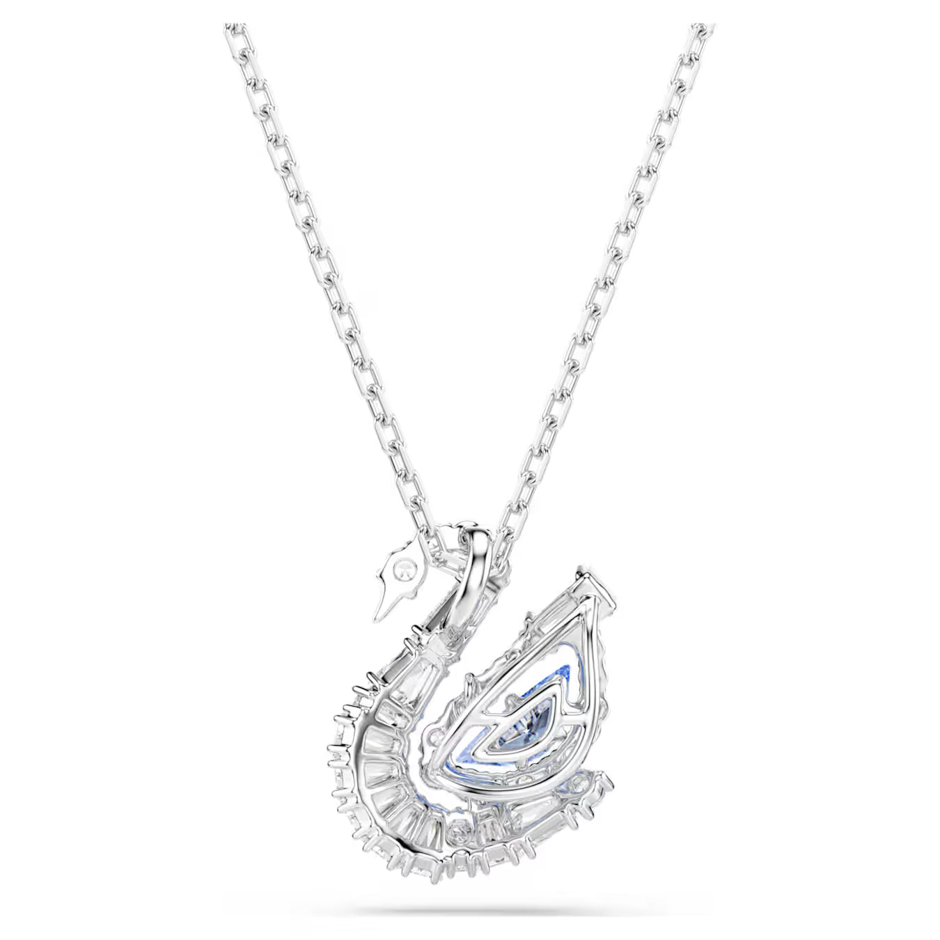 Swar*vski -Swan pendant Mixed cuts, Swan, Blue-5723389 (AD-Oct) (2025 PACKAGING)