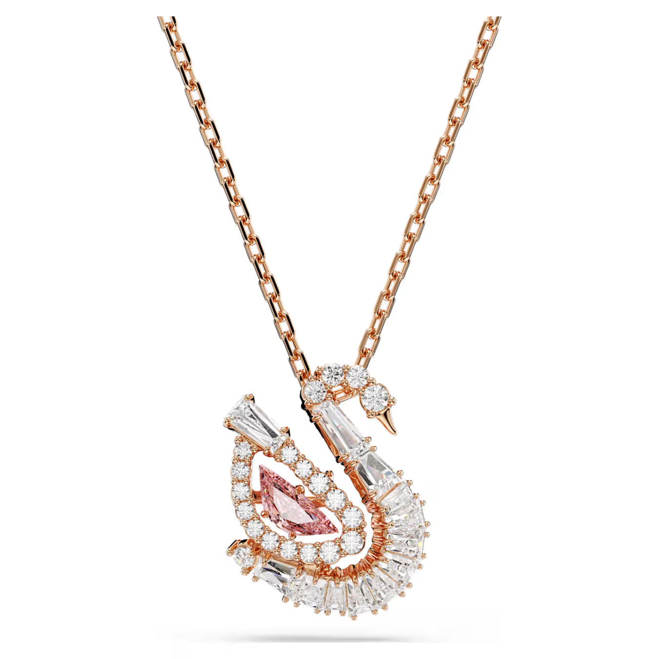 Swar*vski -Swan pendant Mixed cuts, Swan, pink-5732414 (AD-Oct) (2025 PACKAGING)