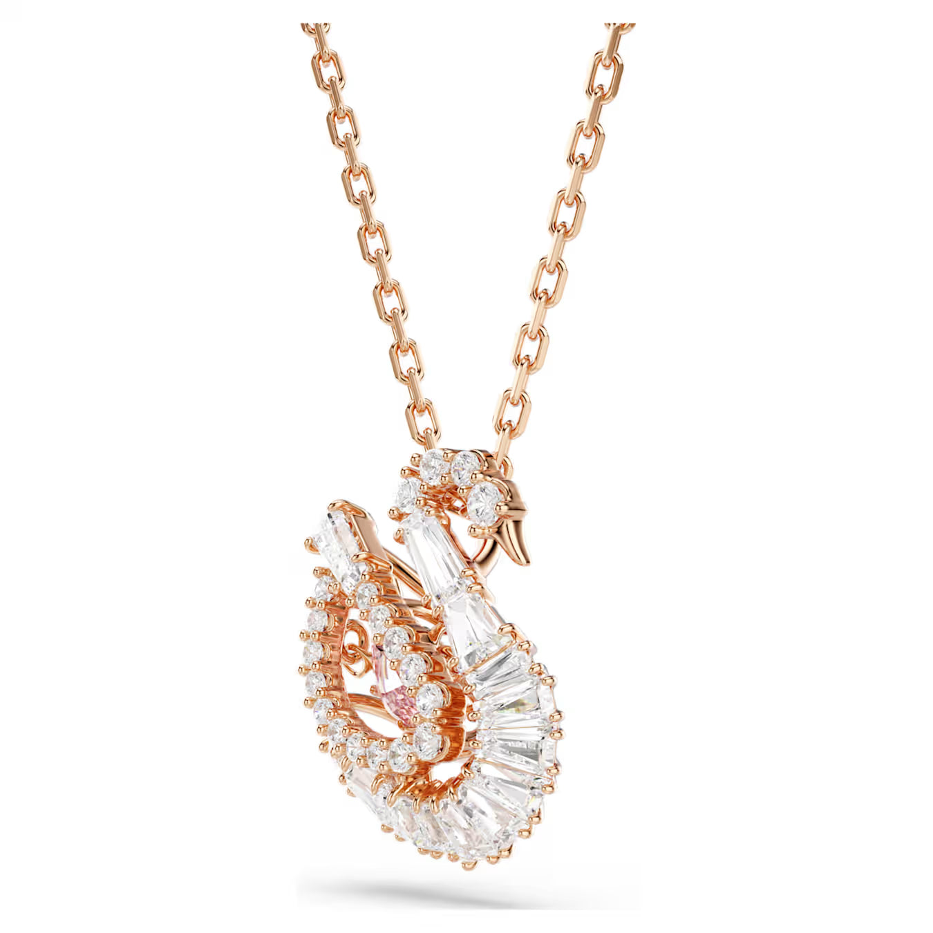 Swar*vski -Swan pendant Mixed cuts, Swan, pink-5732414 (AD-Oct) (2025 PACKAGING)