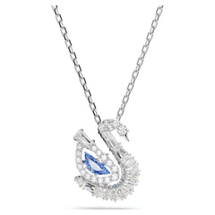 Swar*vski -Swan pendant Mixed cuts, Swan, Blue-5723389 (AD-Oct) (2025 PACKAGING)