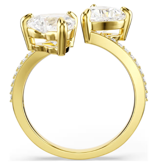 Swar*vski - Heart cut, Pavé, White,-5733478
