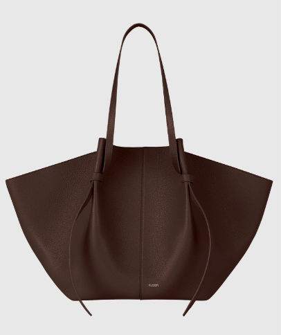 Y*zefi - Large Mochi bag - Dark Chocolate Brown- Large Tote(AD-JAN26-PT)