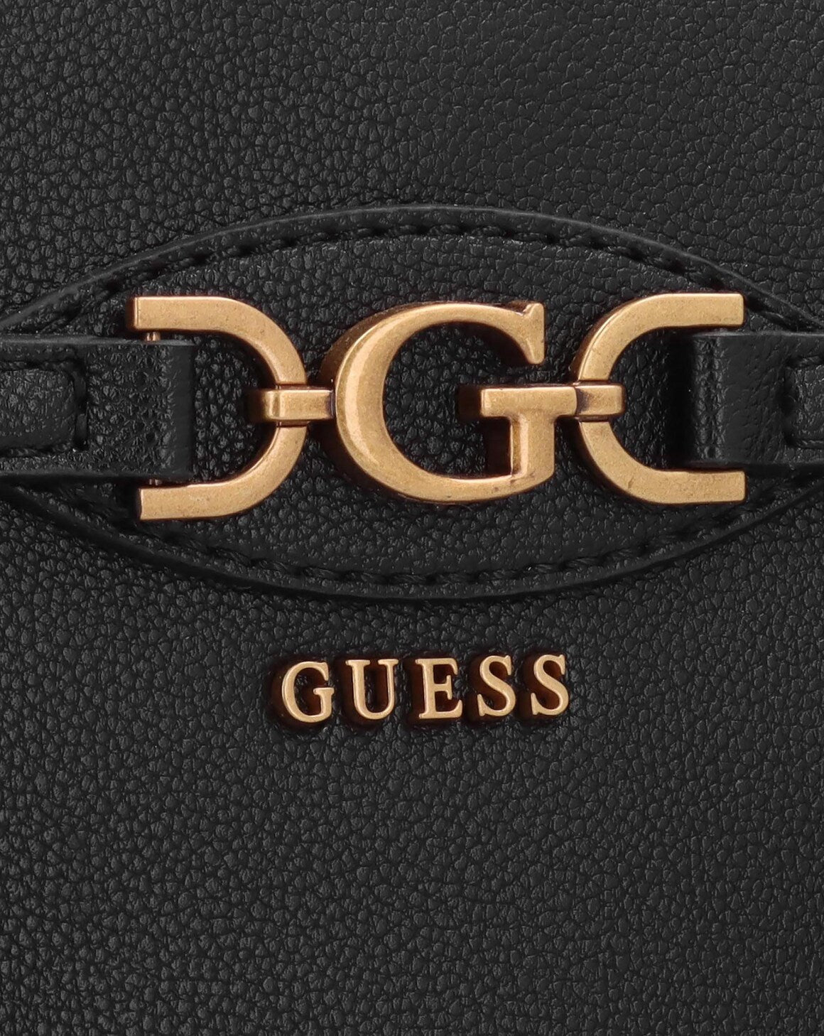 Gues* -  Malva Girlfriend Black Satchel Bag - COAL  (NB)